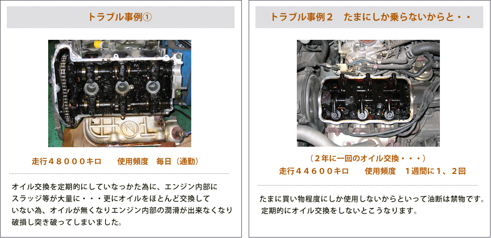 エンジンオイル交換 タイヤフェスタ