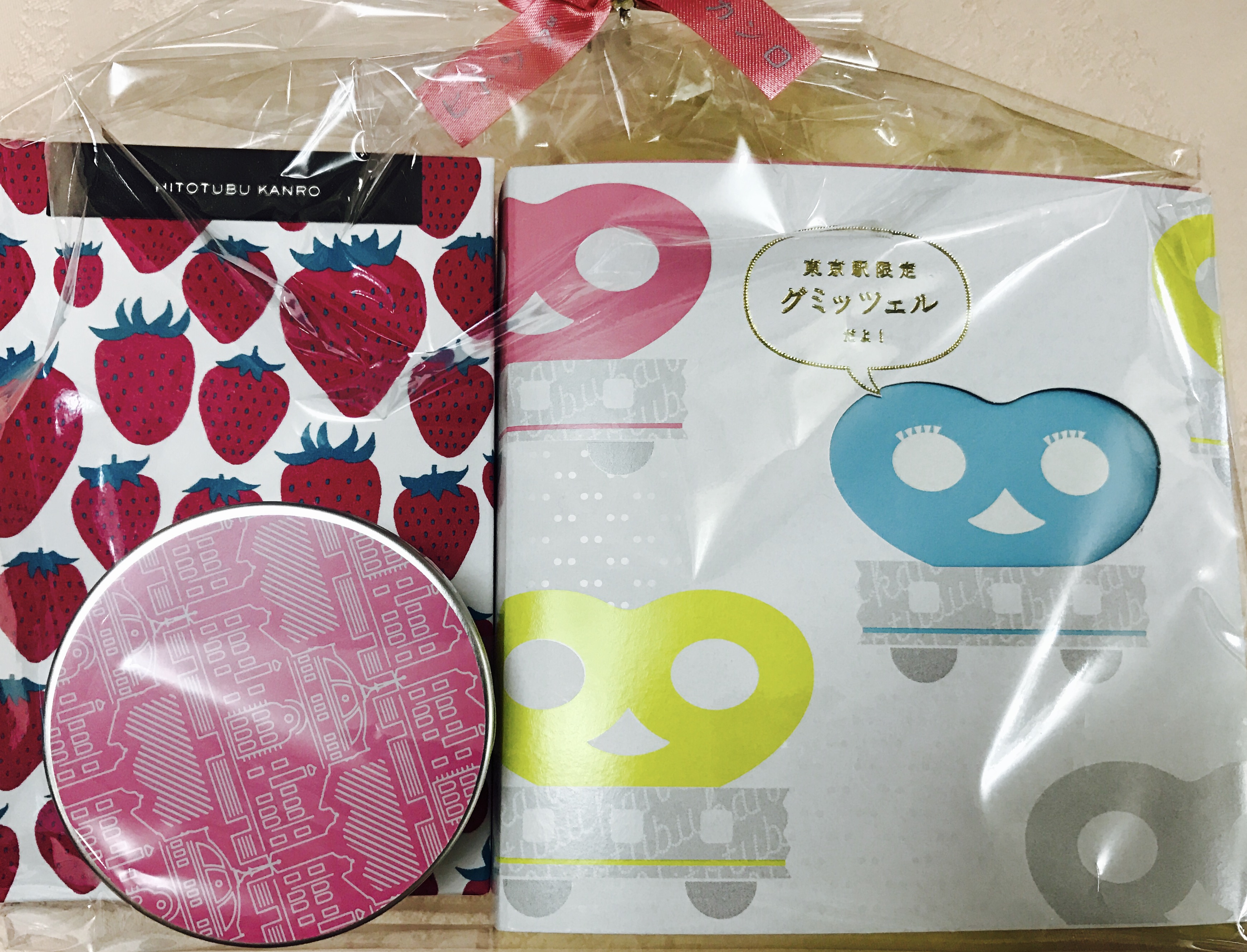 東京駅の人気お土産品 ヒトツブカンロ タイヤフェスタ