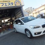 大和店♪大和市H様よりBMWグランツアラー  セラミックスエアー充填（2回目）「燃費が良くなった。タイヤ交換と同時であったが、長距離の高速ドライブで、1.2倍くらい」♪