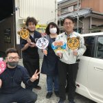 湘南平塚店♪葉山町 S様  ホンダ シビックのタイヤ交換♪スタッフとパチリもご一緒に♬