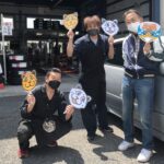 大和店♪大和市I様よりトヨタセルシオのセラミックスエアー充填２回目でスタッフとパチリ♪