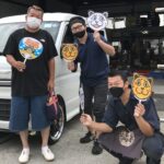 大和店♪大和市N様より日産クリッパーのタイヤ交換でスタッフとパチリ♪