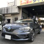 大和店♪リピーターの大和市N様よりルノーメガーヌのタイヤ交換を承りました♪