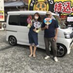 湘南平塚店♪リピーターの平塚市A様ダイハツ アトレーのセラミックスエアー2回目♪スタッフとパチリもご一緒に!決め手は「走りが車に優しい・走りが軽くなった」!! 湘南平塚店♪リピーターの平塚市A様ダイハツ アトレーのセラミックスエアー2回目♪スタッフとパチリもご一緒に!決め手は「走りが車に優しい・走りが軽くなった」!!