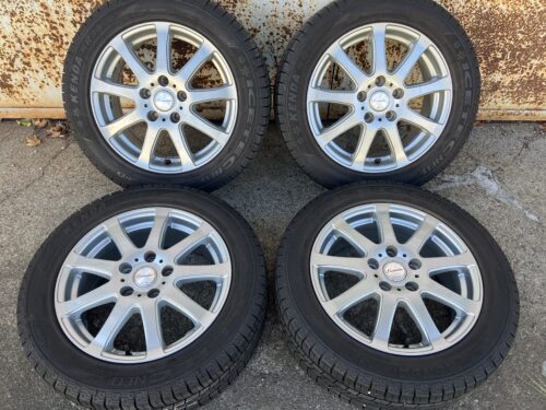 ヤフオク♪中古ホイール 中古 スタッドレス ４本セット KENDA KR36 アイステックネオ 205/55R16 91Q 25/55-16 ノア ヴォクシー ステップワゴン 等