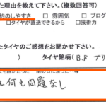 フリード タイヤ交換 BRIDGESTONE　VRX　ブリザック