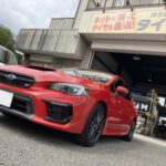 2024-08-18 タイヤフェスタ大和店 スバルWRX タイヤ交換