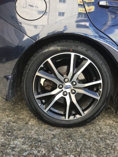 湘南平塚店♪伊勢原市F様よりSUBARU インプレッサのタイヤ交換を承りました♪決め手は「近さ・お客様の声を見て」♪
