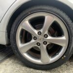 湘南平塚店♪F様よりトヨタマークXのタイヤ交換を承りました♪決め手は「近さ、安さ、お客様の声を見て、HPの見やすさ、予約のしやすさ、タイヤを直送できるから」♪スタッフとパチリもご一緒に！！