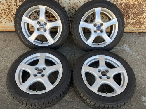 ヤフオク♪BORBET ボルベット typeF DUNLOP WINTERMAXX 195/55R16 ダンロップ ウインターマックス 195/55-16 スタッドレス 　ルノー　ルーテシア