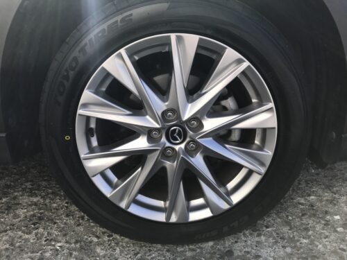 湘南平塚店♪藤沢市W様よりマツダCX8のタイヤ交換を承りました♪決め手は「安さ、お客様の声を見て、予約のしやすさ、タイヤを直送できるから」！！