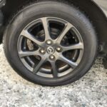 湘南平塚店♪二宮町A様MAZDA デミオのタイヤ交換を承りました♪決め手は「予約のしやすさ」！！