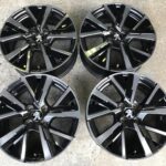 ヤフオク★プジョー208　GTライン純正　17インチ　中古ホイール4本セット　プジョー208　207　等に