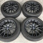 ヤフオク♪weds VELVA SPORT II ウエッズ　ヴェルヴァ スポルト 2 17インチタイヤセット ケンダ KR201 215/55R17 ヴェゼル オデッセイ エスティマ