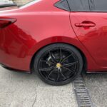 大和店♪大和市F様 MAZDA アテンザのタイヤ交換を承りました♪決め手は「近さ・お客様の声をみて」♪スタッフとパチリもご一緒に！！
