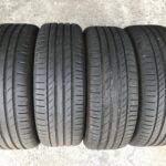 ヤフオク★Continental ContiSportContact 5 195/45R17 コンチネンタル　スポーツコンタクト5 195/45-17 中古タイヤ4本　スイフト 等